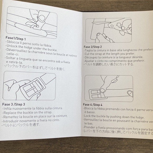 Tie-ups slim belts (made in Italy) - Picture 12 of 14